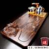 IYC home office tea table large tea number wooden tea tray automatic water pumping appliance four-in-one set