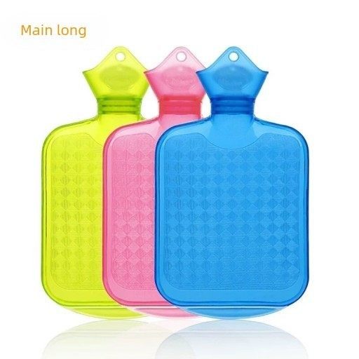 主久加厚PVC透明防爆冲水热水袋小号装水暖水袋暖手宝暖宫水捂子,淘宝优惠券,粉丝福利购,淘宝优惠卷