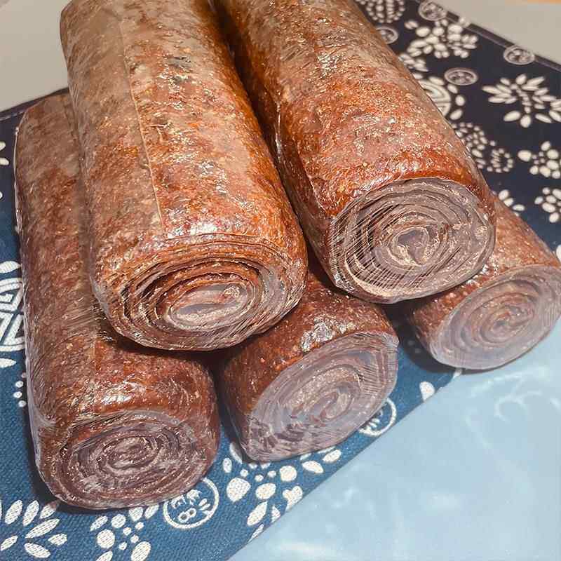 .湖南特产手撕大酸枣卷袋装375克酸甜开胃零食纯手工无添加酸枣糕,淘宝优惠券,粉丝福利购,淘宝优惠卷