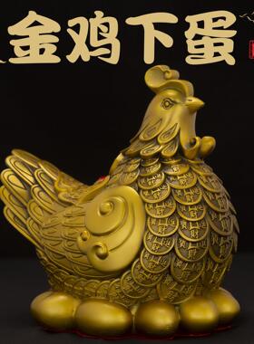 厂家铜器纯黄铜鸡福鸡摆件铜公鸡生肖鸡家居办公工艺品摆件