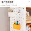 Desktop bookshelf hole board desktop storage rack office workstation storage rack student dormitory multi-layer simple bookcase