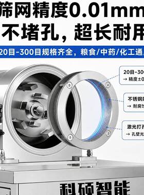304不锈钢打粉机材辛香料磨粉机白糖五谷杂粮超细研磨机商用