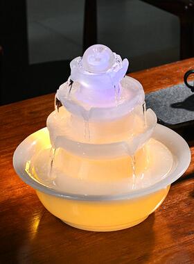 八方来财风水轮流水喷泉摆件循环水办公桌装饰客厅桌面招财风水球