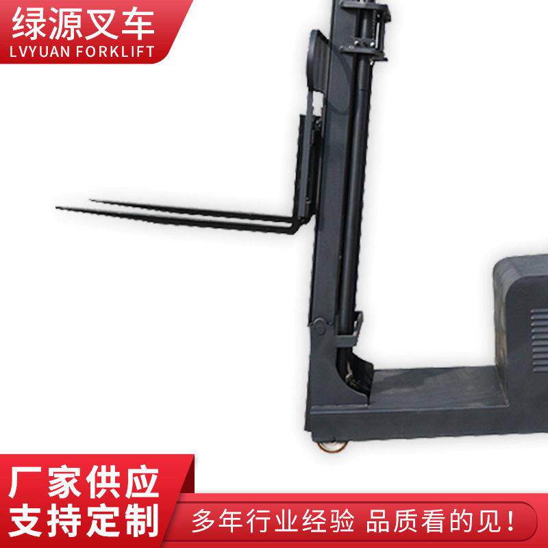 Luyuan supplies multiple models of stand-drive counterweight electric stacker counterweight all-electric forklift loading and unloading trucks