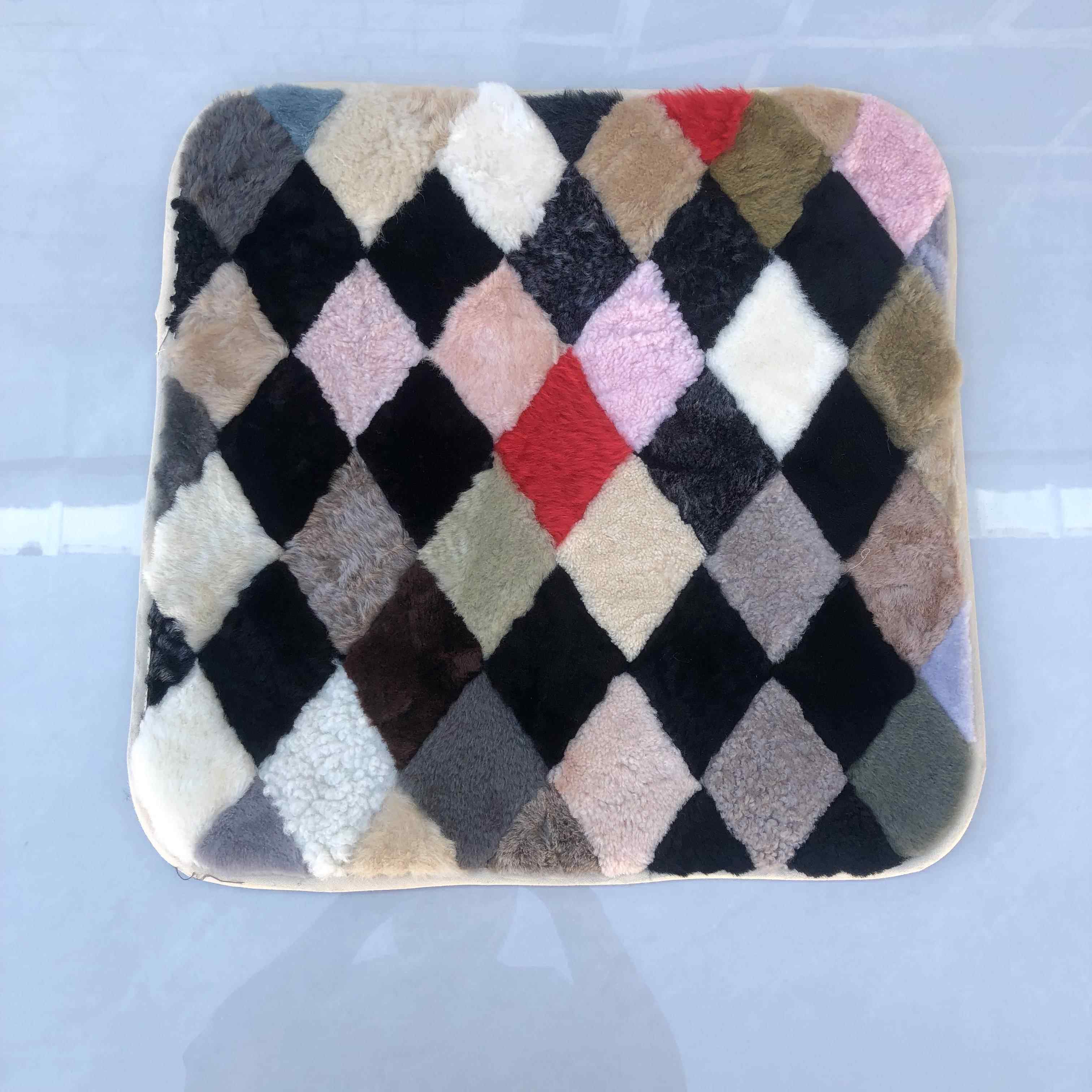 高端羊皮毛一体汽车坐垫椅子垫办公椅沙发垫学生椅电脑椅羊毛皮垫,淘宝优惠券,粉丝福利购,淘宝优惠卷