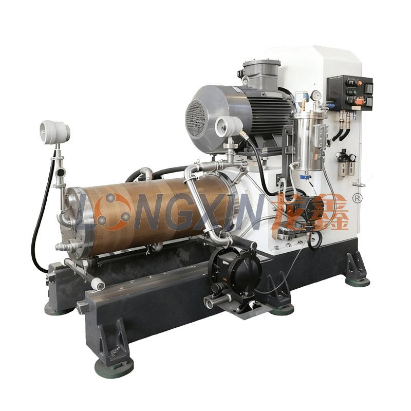 Longxin Intelligent Equipment WSP-JE50 horizontal all-purpose bead mill is suitable for water-based color paste pigment screen printing