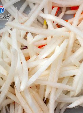 学校工厂食堂多功能双头切菜机马铃薯切丁土豆切丝切片机