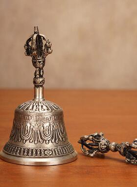 尼泊尔丁夏纯铜碰铃专业打坐冥想瑜伽敲打击音疗乐器引磬法器碰钟