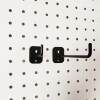 Universal single-leg hole board hole board apple hook round hole hardware tool jewelry hanger accessories square hole display stand