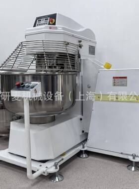翻缸和面机Tilting Dough Mixer商用自动翻桶打面螺旋面团搅拌机