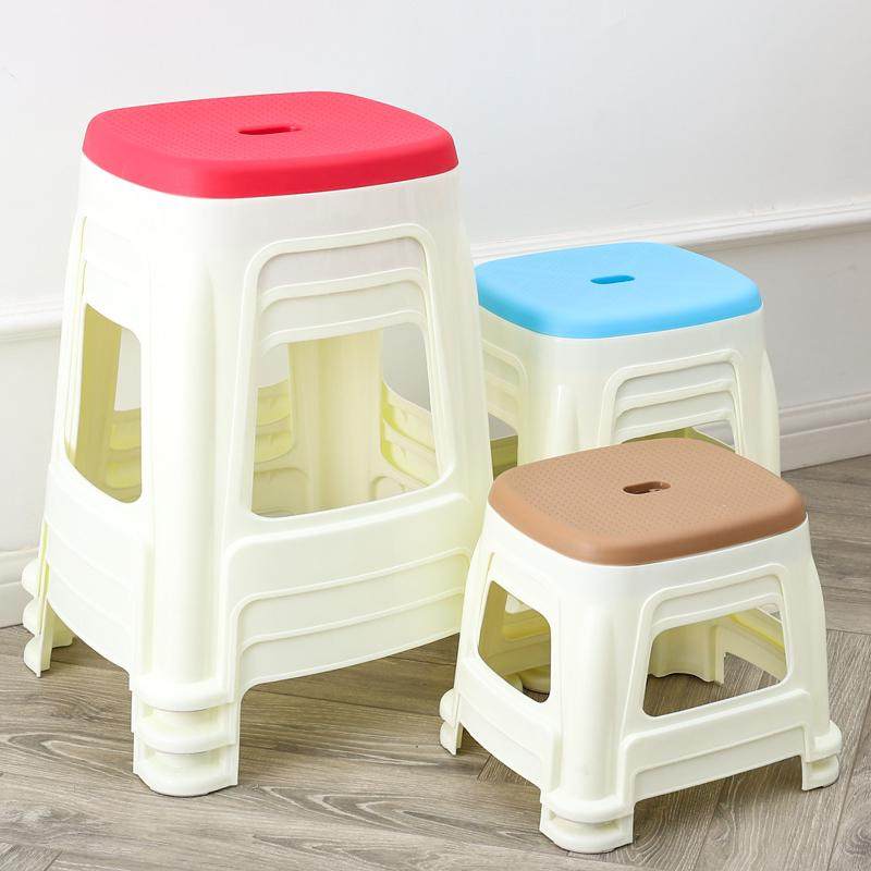 4-10个装）塑料凳子防滑加厚客厅家用餐桌凳塑胶板凳椅浴室换新品,淘宝优惠券,粉丝福利购,淘宝优惠卷