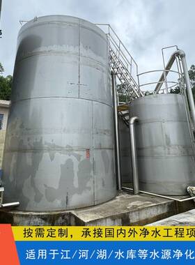 湖北一体化净水设备城镇水厂2500吨江河水原水处理无阀过滤过滤器