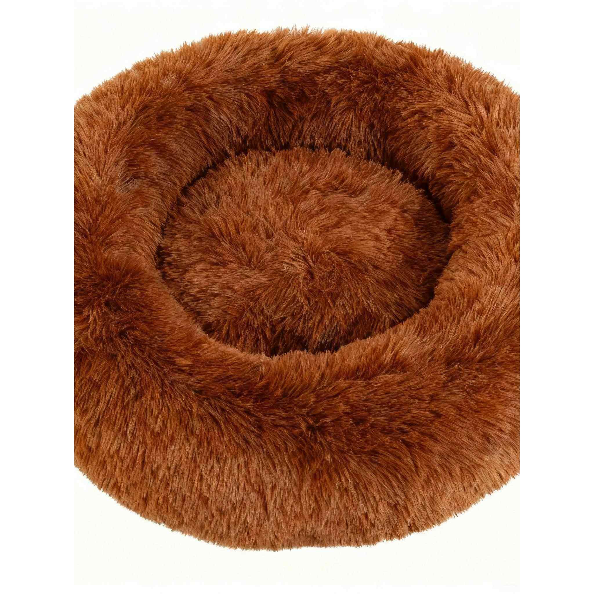 甜甜圈猫窝深度睡眠窝棉绒保暖用品狗窝加厚猫咪狗狗冬天睡觉软垫,淘宝优惠券,粉丝福利购,淘宝优惠卷