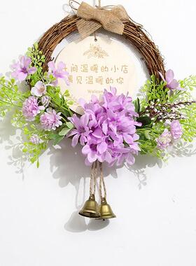 田园墙面壁挂装饰墙壁装饰服装店卧室客厅进门口墙上遮丑挂件门牌