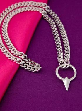 LOL英雄联盟Rocklove x心之钢吊坠让我钢一下项链cos周边配饰礼物