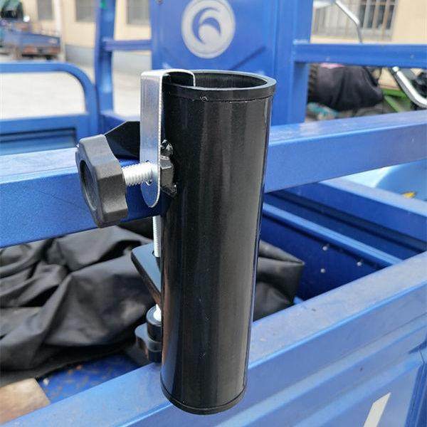 户外遮阳大伞固定支架三轮车摆摊车雨伞固定夹具货车太阳伞插伞夹 - 图1