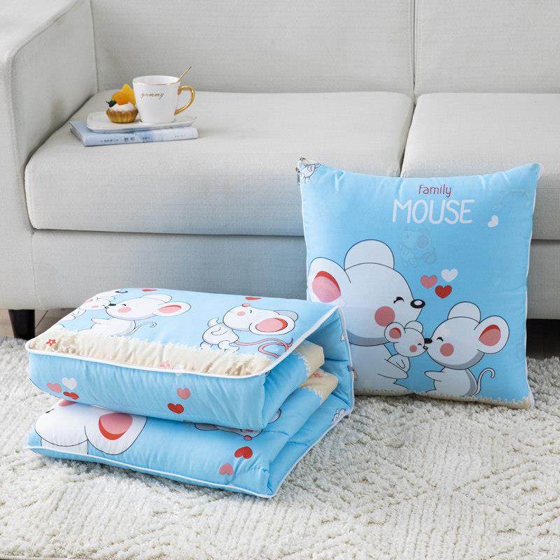 多功能抱枕被子两用办公室靠垫被汽车沙发折叠空调被送人礼品回礼,淘宝优惠券,粉丝福利购,淘宝优惠卷