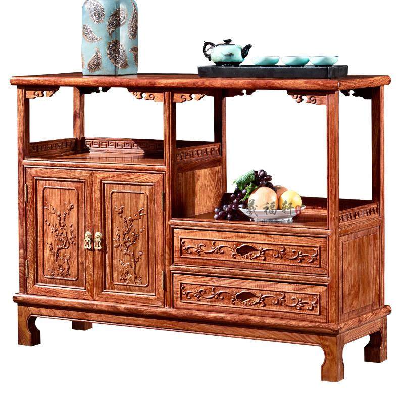 红木茶水柜餐边柜子非洲花梨木刺猬紫檀中式实木储物柜茶叶碗橱柜,淘宝优惠券,粉丝福利购,淘宝优惠卷