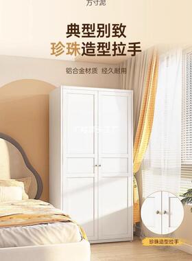 加厚铁艺衣柜2025新款家用卧室现代简约欧式金属收纳储物钢制衣柜