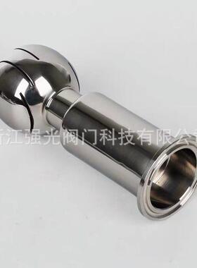 卫生级，不锈钢，食品级，旋转清洗球，快装，固定式，304/316L