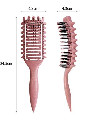 Curly hair comb - perfect tool for creating a fluffy back ha