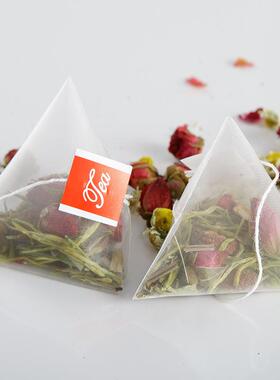三角包茶包装机养生茶绿茶黑茶茶叶三角袋内外袋一体包装设备