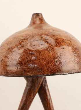 现代简约创意抽象蘑菇人物摆件客厅卧室书房样板房办公室家居饰品