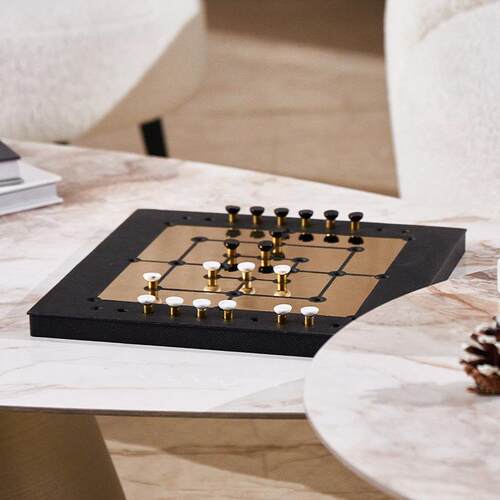 现代创意北欧棋盘装饰摆件客厅样板间售楼处桌面家居摆设工艺品 - 图1