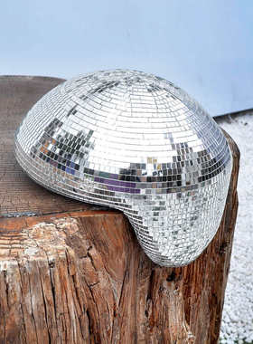 手工融化迪斯科球装饰摆件派对用品生日装饰闪闪发光的家居装饰