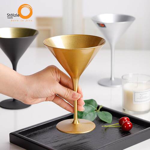 Stolzle索雅特德国进口水晶玻璃宽口香槟杯鸡尾酒杯马天尼调酒杯 - 图1