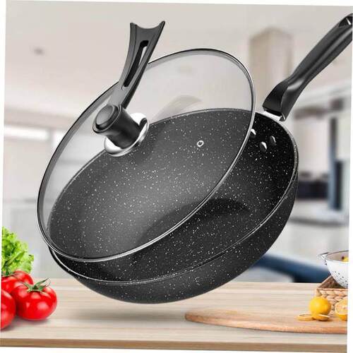 A non-stick frying pan domestic frying pan steak fry egg pan - 图0
