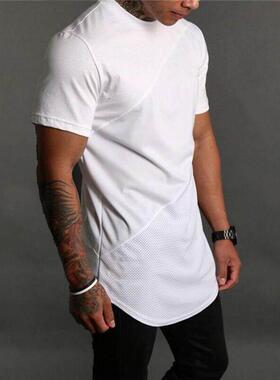 T-shirt men's summer short sleeveT恤男士夏季透气短袖