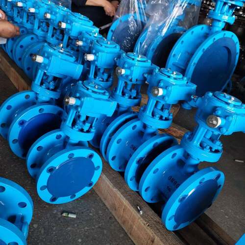 小口径通风蝶阀D341W-2.5C手动/气动/电动通风蝶阀工厂直销 - 图0