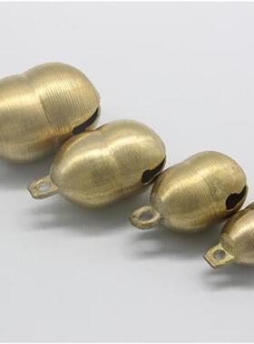 瓦铃铛铃挂牛羊狗犬猫宠物大花生铃铛马口铃大型号黄铜摇铃配件