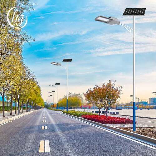 自创富TYN-CF-0户外LED路灯动电60w感应充光源新农村6米能太阳灯 - 图2