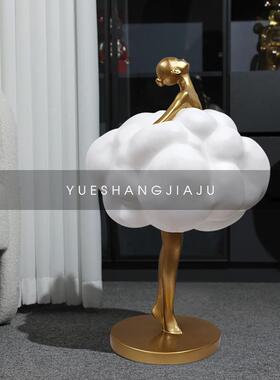 大创意女孩厅客装饰摆件型落地电视柜新旁边家5867居饰品乔迁居礼