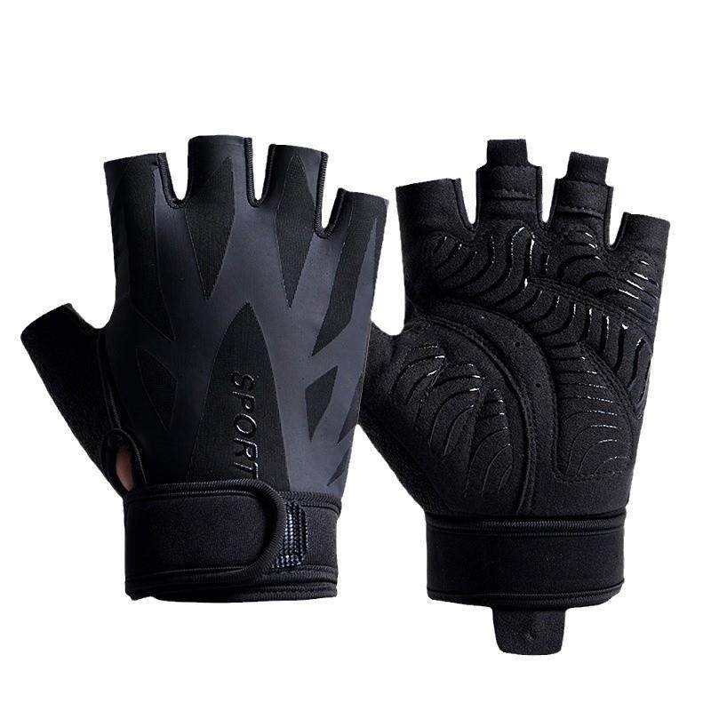 半指健身手套女器械防滑露指单车哑铃运动骑行瑜伽户外登山手套新,淘宝优惠券,粉丝福利购,淘宝优惠卷
