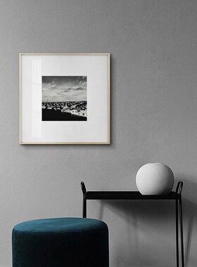 2725黑白装饰画摄影建筑风抽景照挂画业风样板片间客工厅象样板间