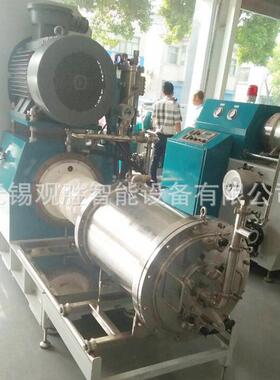 效棒式纳米砂磨机油漆浆料卧式砂磨机研磨设备涂料油墨砂磨机