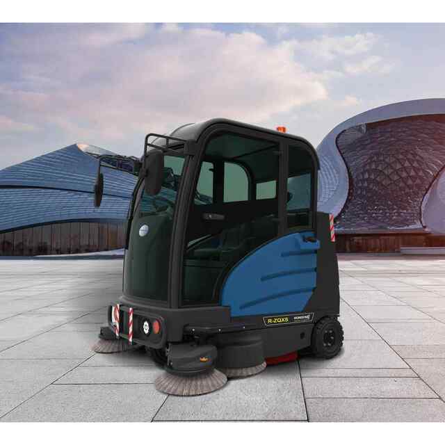 ເຄື່ອງ Sweeper ແຮງມ້າ ໜັກ R-ZQXS Riding Sweeper