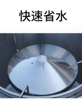 洗米机全自不锈机钢25kg 10动0kg894米大型水压式冲洗淘商用