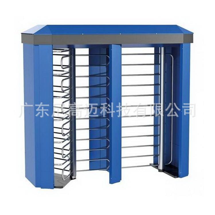 Building community electric full-height revolving door IC card access control one-way turnstile face fingerprint attendance closed fence door