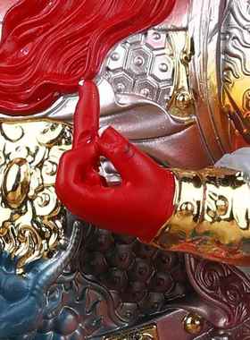 王灵官神像树脂王天君火神菩萨都天大灵官像家用供奉工艺品摆饰