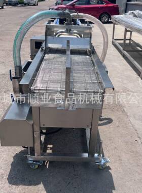 威化饼干巧克力涂层机 巧克力棒涂裹机 甜甜圈巧克力淋面机可验厂