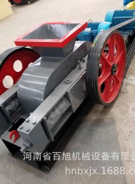 小型石料双齿辊机粉碎机煤块炉渣对齿辊式破碎机石英石辊式制砂机