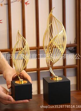 新款直销风生水起客厅摆件高档轻奢现代摆饰品玄关酒柜电视柜家居