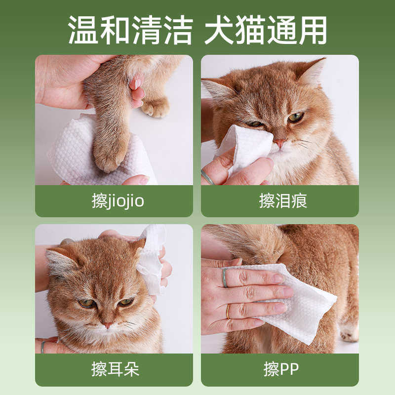 宠物湿巾外出便携小包猫咪狗狗专用清洁抑菌湿纸巾迷你擦脚擦泪痕,淘宝优惠券,粉丝福利购,淘宝优惠卷