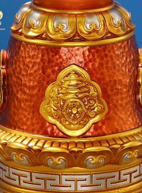 藏式手操式家庭佛寺车削金轮座藏式车削简化亚克力车削法车削座