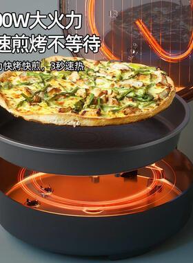 奥然电饼铛家用可拆洗电饼档加大加深煎烤烙饼锅薄饼机