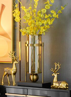 北欧鹿摆件玄关隔断柜装饰家居客厅电视柜房间布置小摆设乔迁礼物